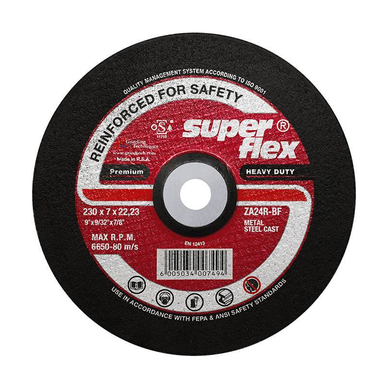 SUPERFLEX PREMIUM ANGLE GRINDING DISC FOR STEEL