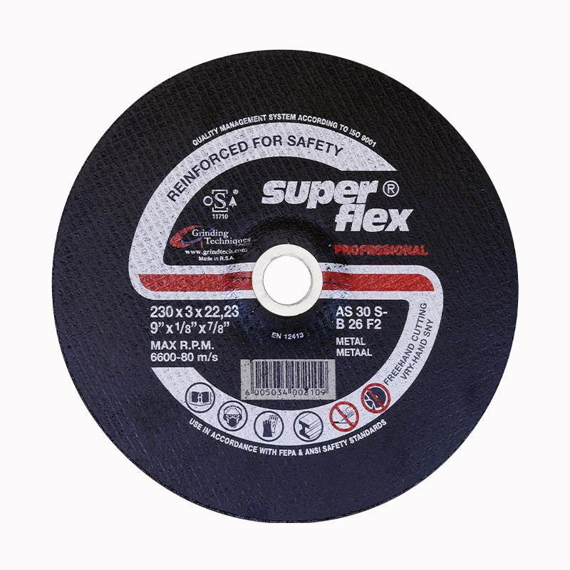 SUPERFLEX PROFESSIONAL CUTTING DISC FOR STEEL