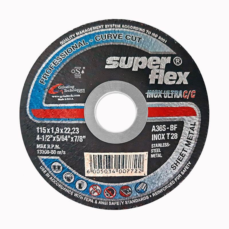 SUPERFLEX_PROFESSIONAL_CURVE_CUT_DISC_Front