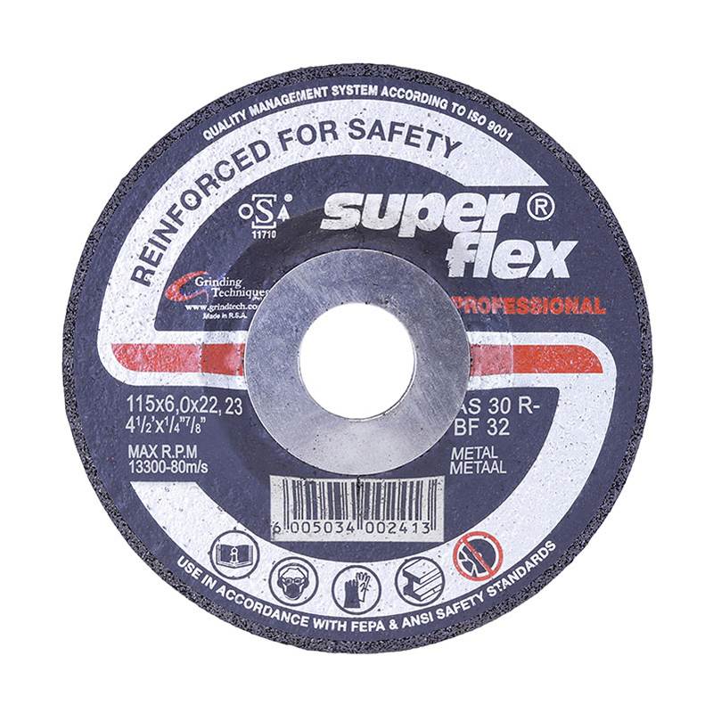 SUPERFLEX PROFESSIONAL ANGLE GRINDING DISCS FOR CAST IRON