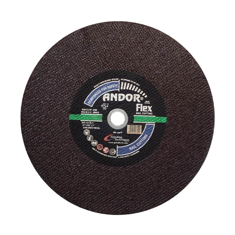 Superflex Rail cutting discs for portable petrol machines