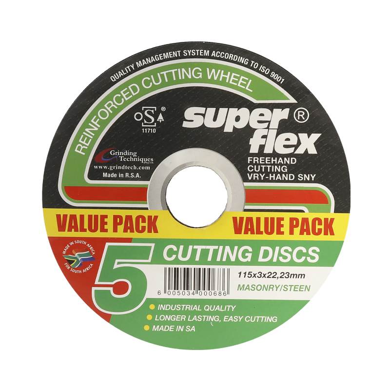 Superflex industrial discs for stone 5 pack